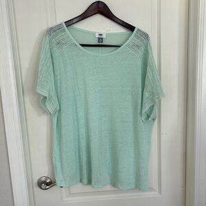 Mint Green Women's Top